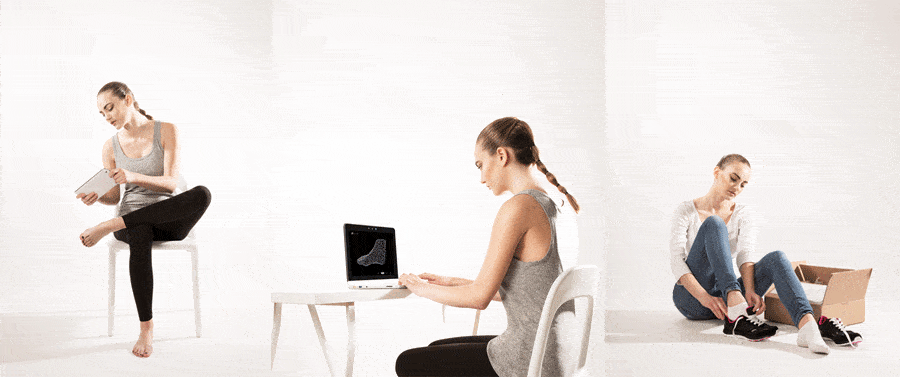 From foot to custom fit shoe. Coming to a cell phone near you