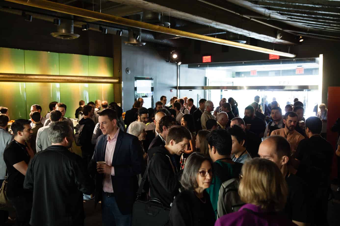 Nothing beats the networking during the Summit. ©Robert Wright/LDV Vision Summit