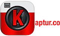 Kaptur logo representing innovative tech solutions and branding.