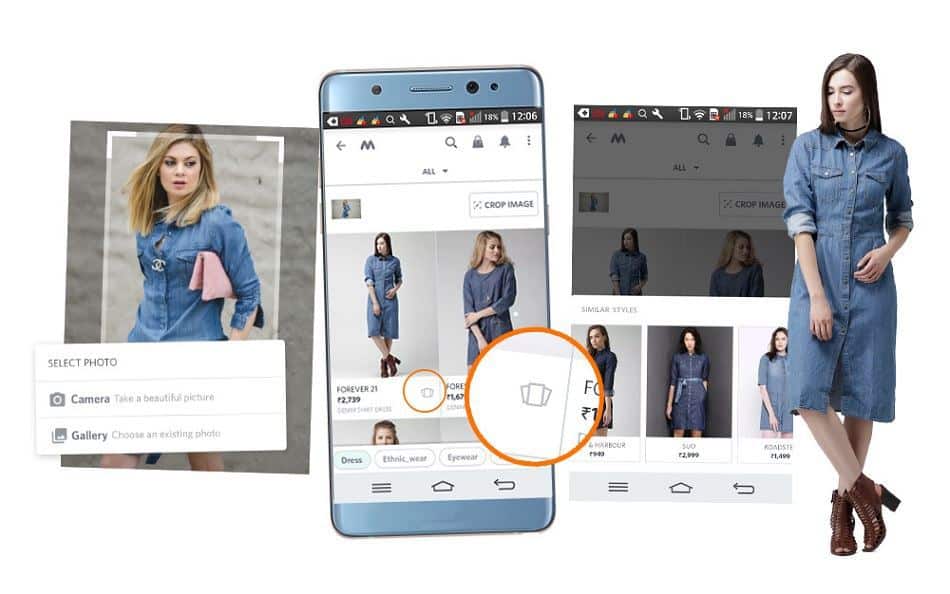 Solution like Visenze visual search will be everywhere