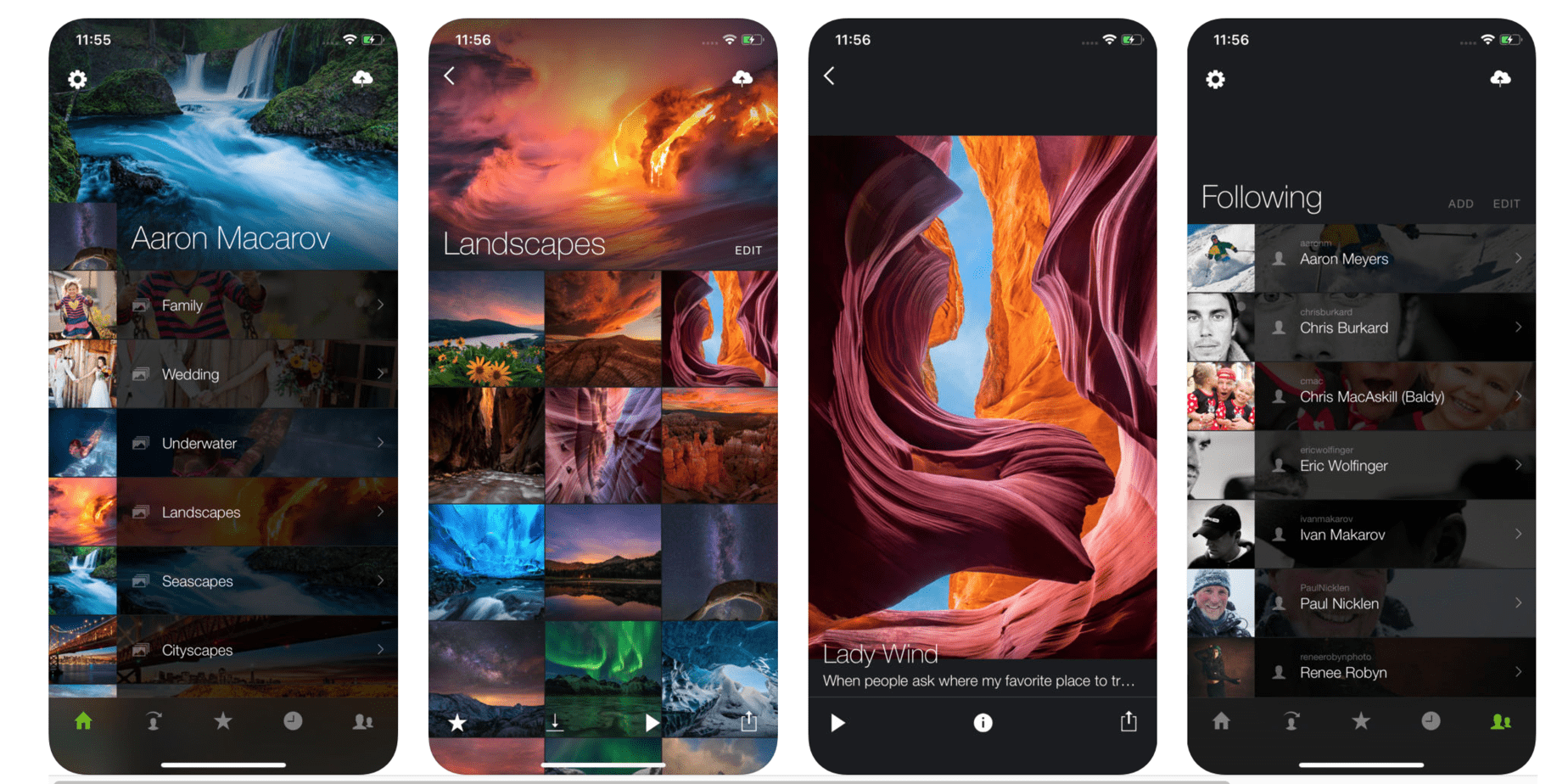 The Smugmug iPhone app
