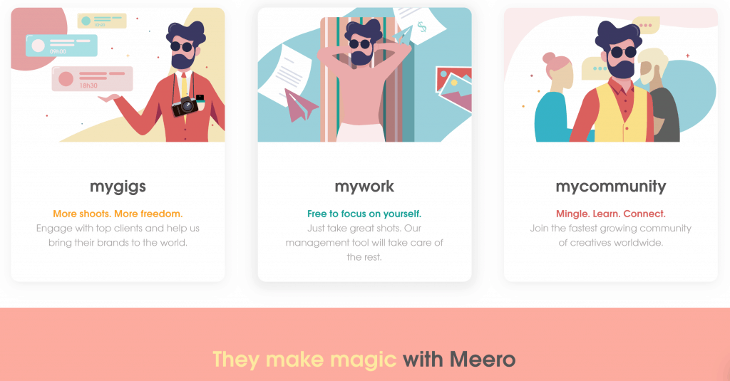 Meero, The gig photography unicorn. 