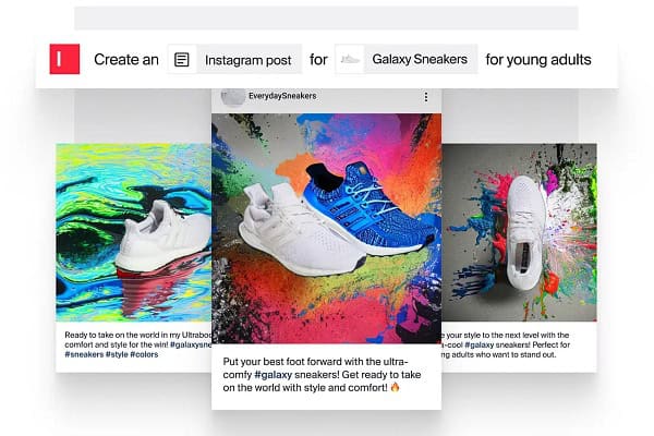 Galaxy sneakers with vibrant colors and stylish design for young adults. Perfect for casual and tren.