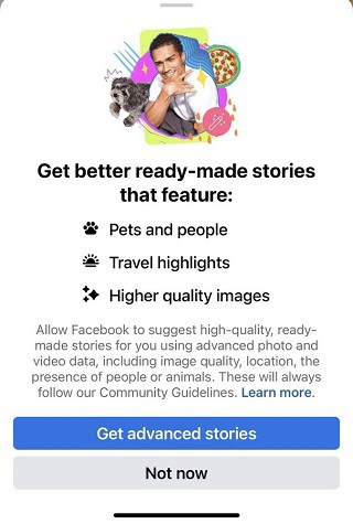 Smartphone displaying Kaptur app with story features for pets, travel, and images.