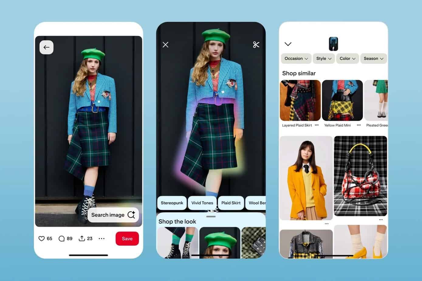Stylish digital fashion customization on Kaptur platform.